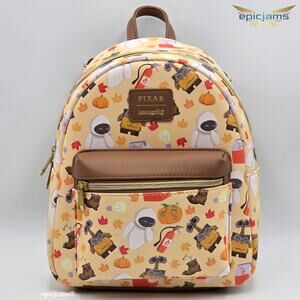 Loungefly Disney Pixar WALL-E Fall Icons Mini Backpack